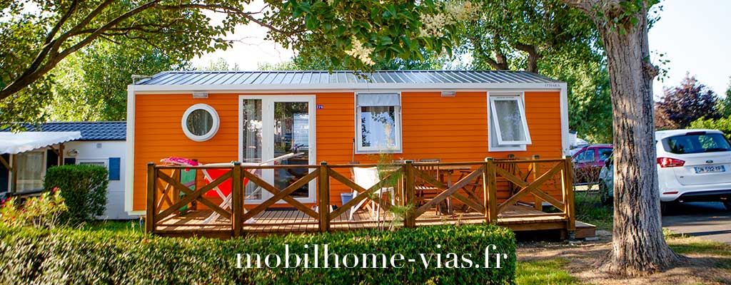 Location mobil home Vias